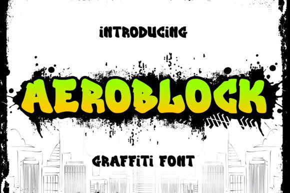 Aeroblock: A Bold Font for Urban Design