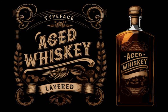 Aged Whiskey Font Review