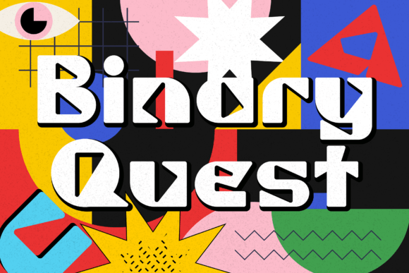 Binary Quest Font for Bold Campaigns