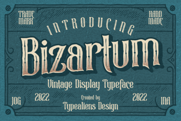 Bizartum Font for Elegant Branding