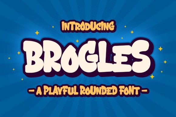 Brogles Font for Creative Projects