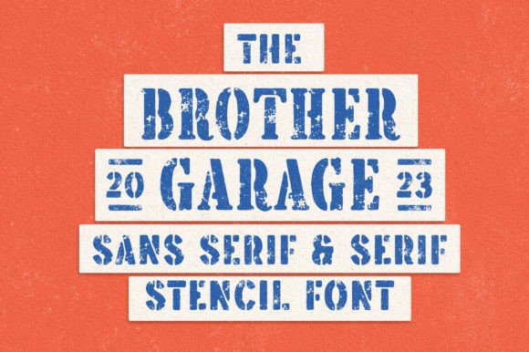 Brother Garage Font for Bold Branding
