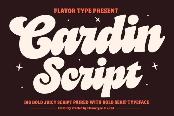 Cardin Duo Font for Bold Editorial Design