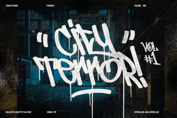 City Terror Font for Bold Branding