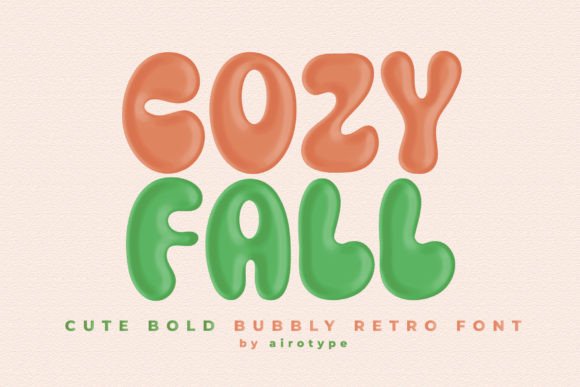 Cozy Fall Font for Bold Campaigns
