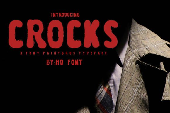 Crocks: A Bold Font for Business Branding