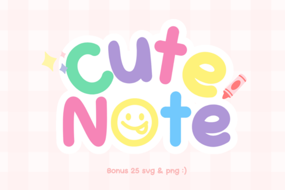 Cute Note Font Review