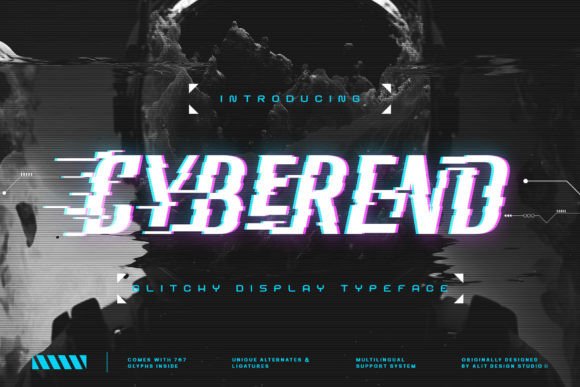 Cyberend Font for Creative Projects