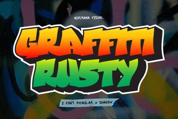 Graffiti Rusty Font for Bold Web Design