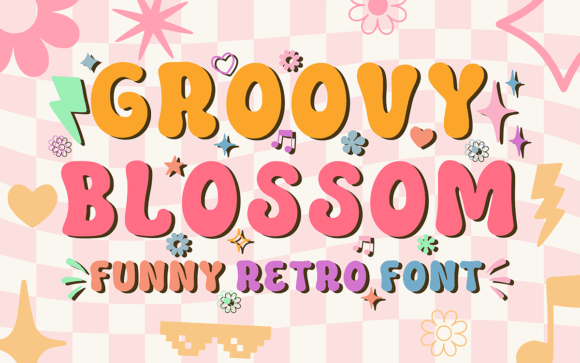 Groovy Blossom Font