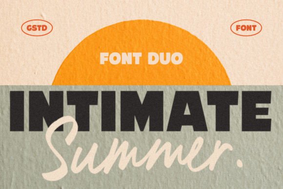 Intimate Summer Font: Bold and Beautiful