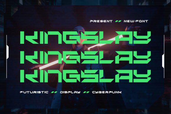 Kingslay: A Futuristic Font for Modern Brands