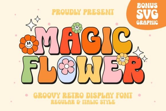 Magic Flower Font
