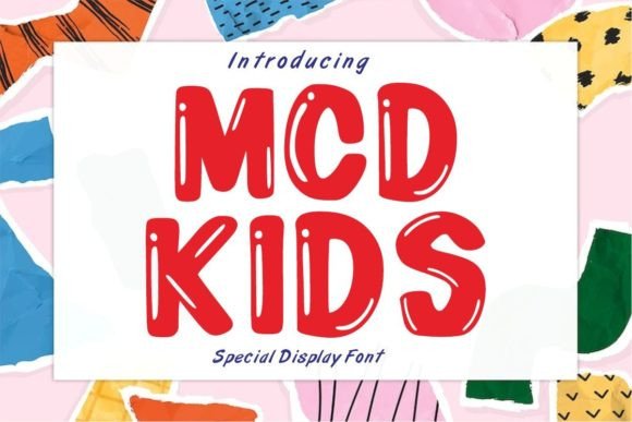 Mcd Kids Font for Creative Projects
