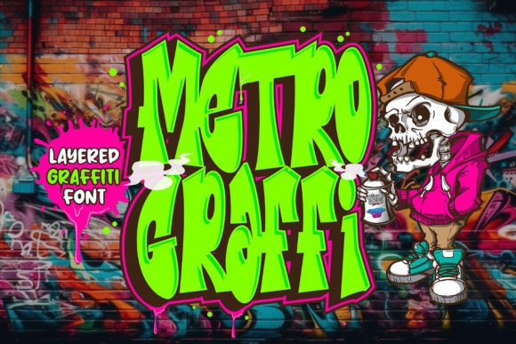 Metro Graffi Font for Bold Branding
