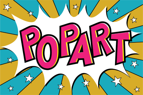 Pop Art Font for Bold Branding