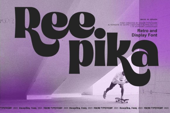 Reepika: A Bold Serif for Editorial Design