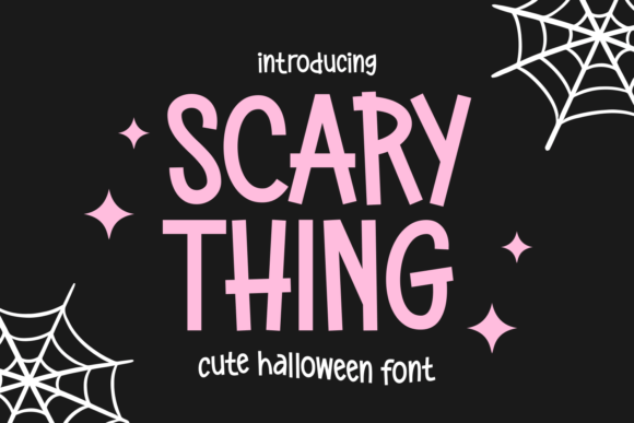 Scary Thing Font for Web Design