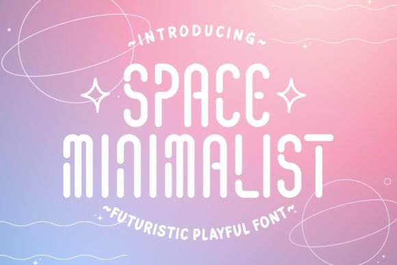 Space Minimalist Font for Web Design