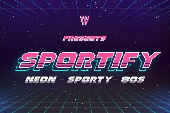 Sportify: A Bold Display Font for Digital Campaigns