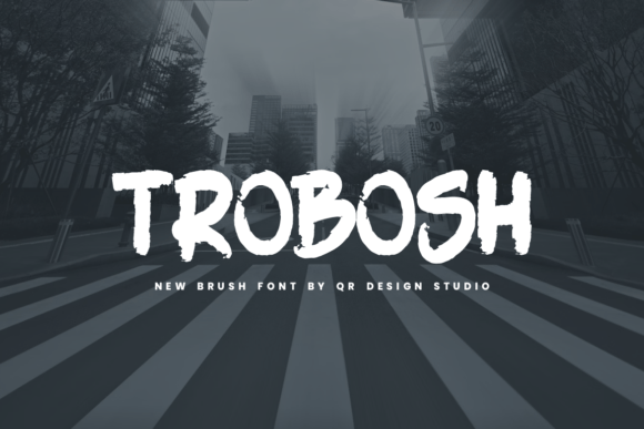 Trobosh Font for Creative Branding