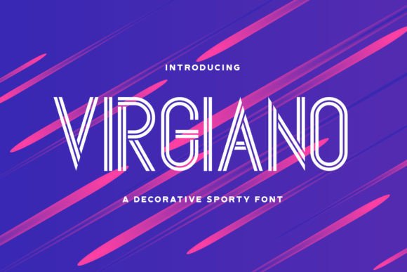 Virgiano Display Font