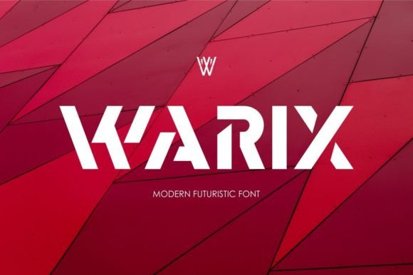 Warix: A Futuristic Font for Web Design